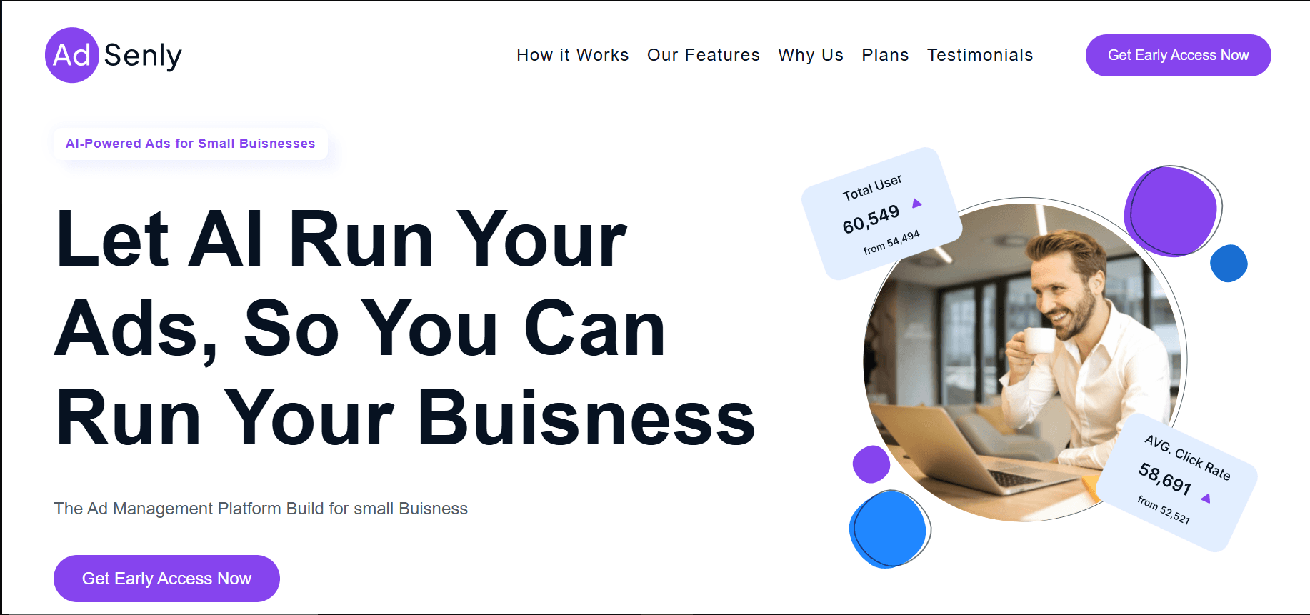 Adsenly - The Ad Management Platform Build for small Buisness